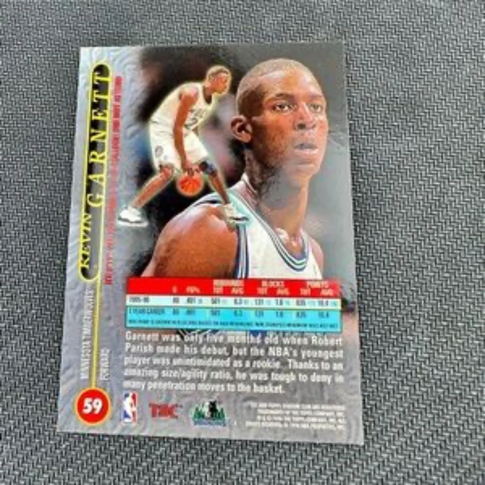 Kevin Garnett lot of 9 (Timberwolves) - Picture 3 of 15